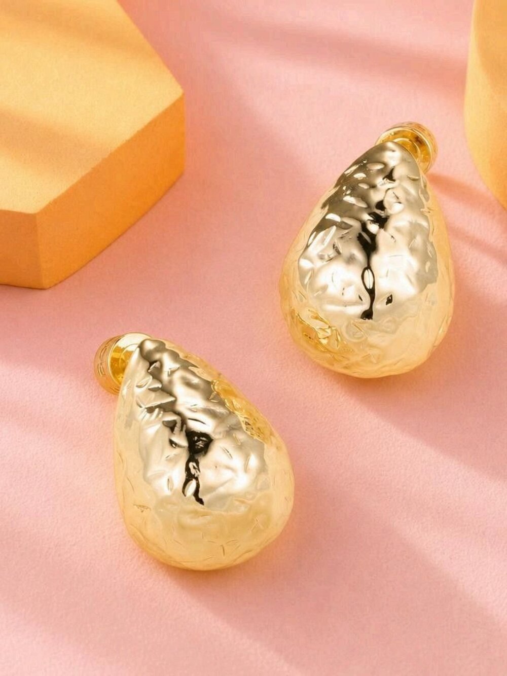 Alicia Bonnie Luma Gold Stud Earrings